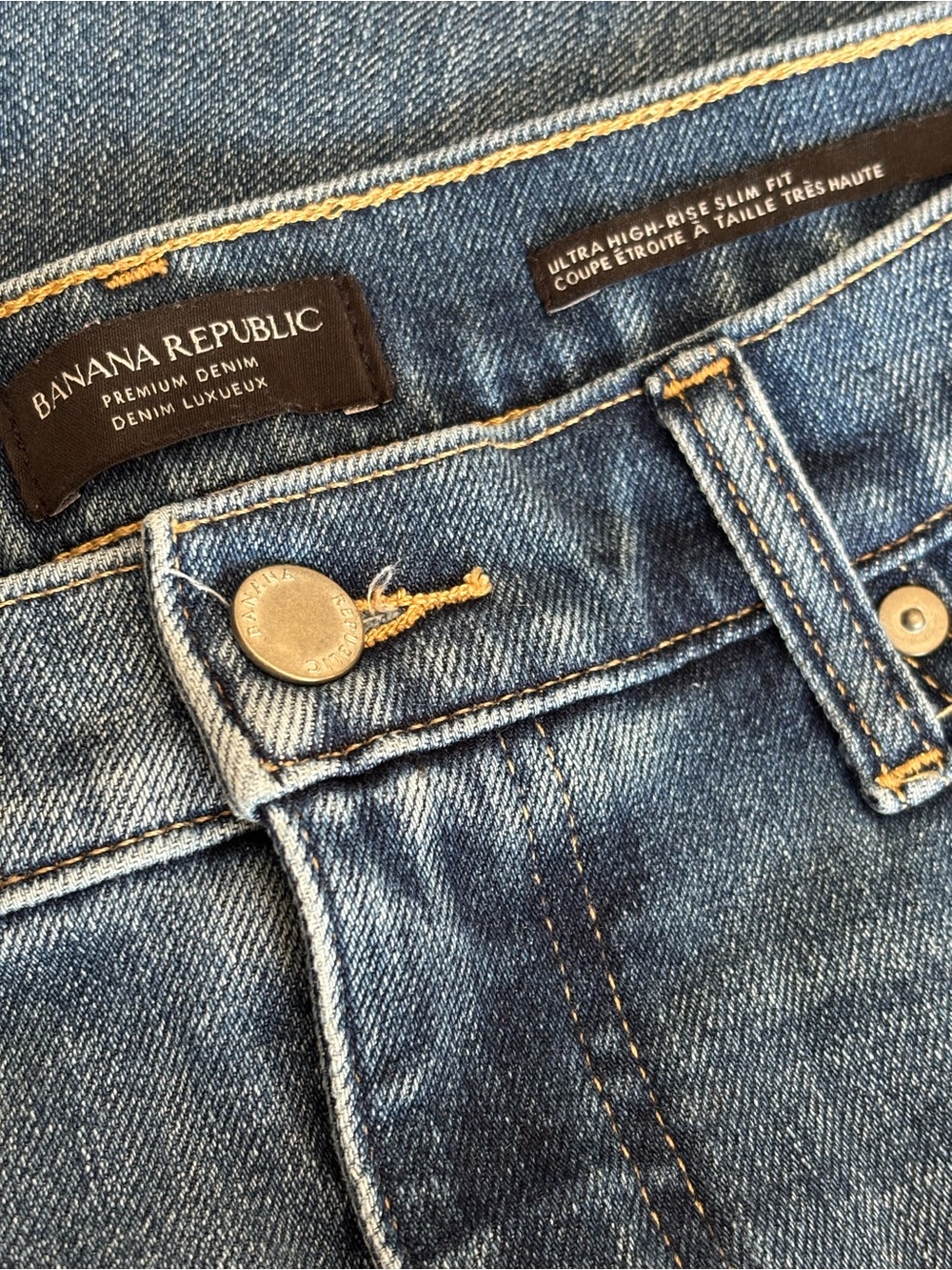 Banana Republic Jeans | Ultra High Rise | Slim Fit | Vintage Wash | Size 32